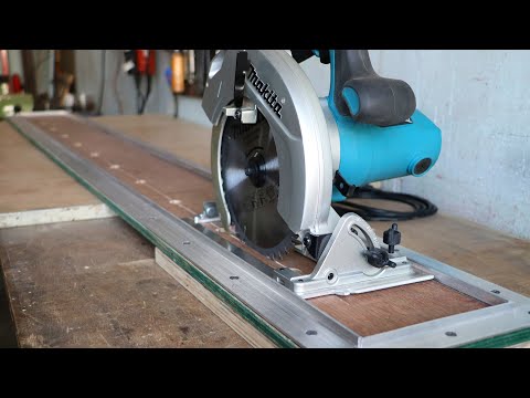 Make A Circular Saw Guide Track  | DIY Cutting Guide For Circular Saw