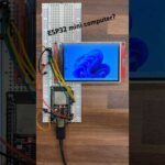 Esp32 mini computer #diy #ideas #arduino #esp32 #viralvideo #innovation #lcd #satisfying #learning