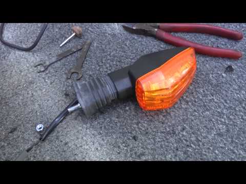 gsxr 2000-2005 600 & 750 DIY flush mount turn signals