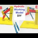 How to Make Hydraulic JCB From Cardboard | Inspire Award Science project | diy | howtofunda