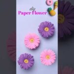 Make Beautiful DIY Paper Flowers Like a Pro #papercrafts #paperflower #craftideas
