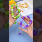 how to make a star bracelet #diy #orgamicraft #craftideas #craft #origami #diycraft