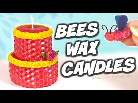 BEESWAX CANDLES?! DIY Candle Making Kit Tested