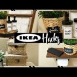 Shockingly Easy DIY IKEA HACKS That Look High End for the Bathroom!