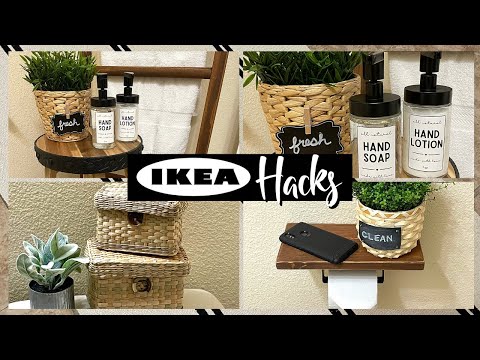 Shockingly Easy DIY IKEA HACKS That Look High End for the Bathroom!