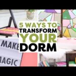 Easy DIY Ideas to Dress Up Your Dorm Room: String Lights, Storage Bench, and MORE! | HGTV Handmade