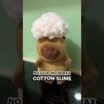 How to make the new viral cotton slime! #asmr #satisfying #diy #cute #lifehacks