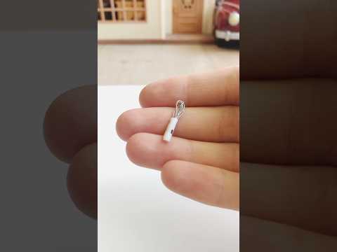 Diy : fouet de cuisine miniature pour figurines
