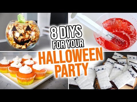 8 DIYs for Your Halloween Party | DIY Halloween Crafts