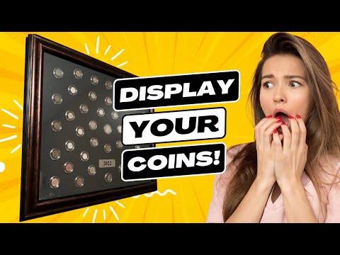 How to build an AMAZING wall mounted coin display  (DIY CHEAP & EASY)