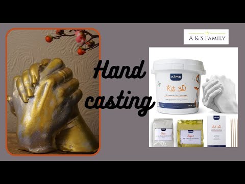 DIY – How to cast your hands for couples with hand casting Kit | Hand Casting | A & S Family Tamil