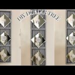 DIY DOLLAR TREE GLAM MIRROR WALL DECOR | DIY HOME DECOR IDEAS