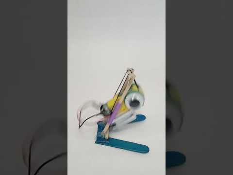 Cute DIY Jumping Robot!