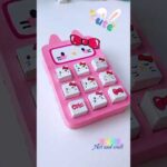 DIY Hello kitty pop-up calculator #shorts #tonniartandcraft #craft #love #art