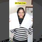 DlY Paper Soap 😱 #shorts #diy #papercraft #artncraftcreative @ArtNCraftCreative