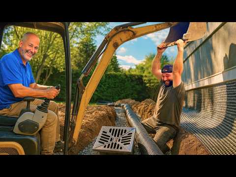PERMANENTLY Solve Drainage Issues Around Your House