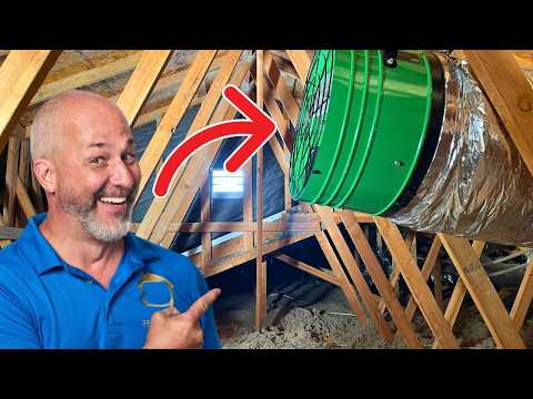 THIS Is Why Your AC Bill Is So High! Whole House Fan Solution