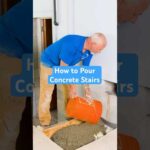 How to Pour a Concrete Stair Like a Pro