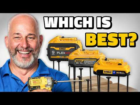 Which DeWalt Battery is Best? (20V Max vs PowerStack vs FlexVolt)