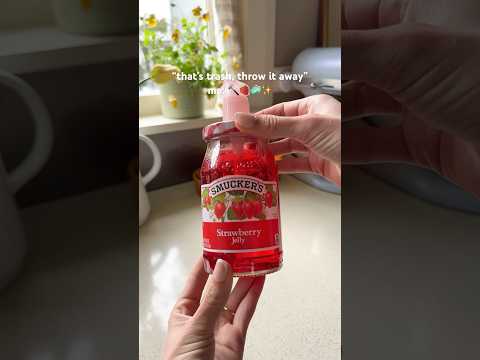 Strawberry Jelly Soap 🍓🧼 #diy #crafts