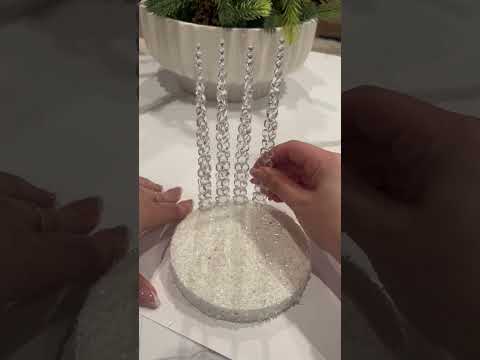 Everything, except the mod podge, was from Dollar Tree! 🌳 #dollartree #diy #crafts #christmascraft