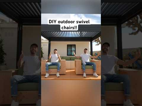 I saved $4,000 building my own chairs!!! #diy #outdoorfurniture #explore #modernbuilds #construction