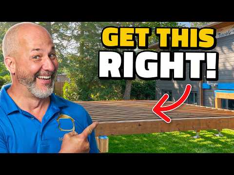 Build a Deck That Stays Flat, Level and Square (Do This First)