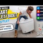 I Didn’t Know These Existed!!! How To Install Smart Toilet / Bidet + Outlet.