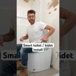 #diy #smarttoilet #bidet #install #homeimprovement #smarthome #modernbuilds