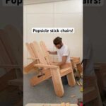 Outdoor chair with only circular saw!! Full project can be seen on Modern Builds!! #outdoor #wood