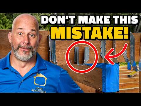 Stop Using The Wrong Joist Hangers For Your Deck
