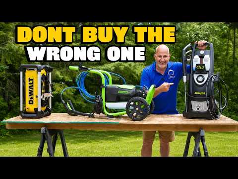 I Tested $169 – $450 Pressure Washers (Only One Wins!)