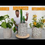 3 LEVELS of Terrazzo Planters | DIY to PRO Forms